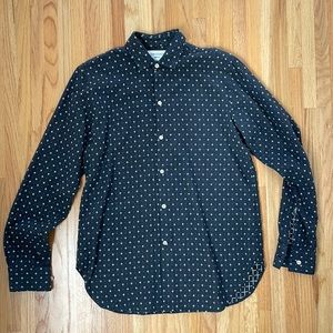 Our Legacy 1980-1981 grey/black button down shirt.